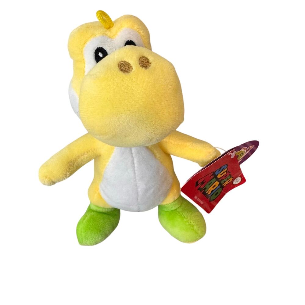 NWT Super Mario Yoshi Plush All Star Collection yellow Doll 8” Collectible